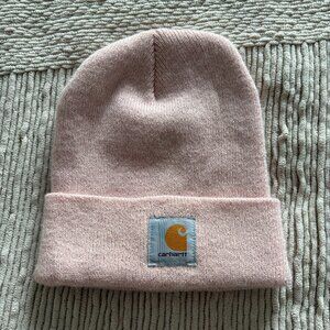 Carharrt WIP Acrylic Watch Hat Beanie/Toque, One Size, Ash Pink